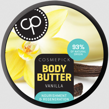 Cosmepick -   Cosmepick Vanilla regenerujące masło do ciała z wanilią, 200 ml